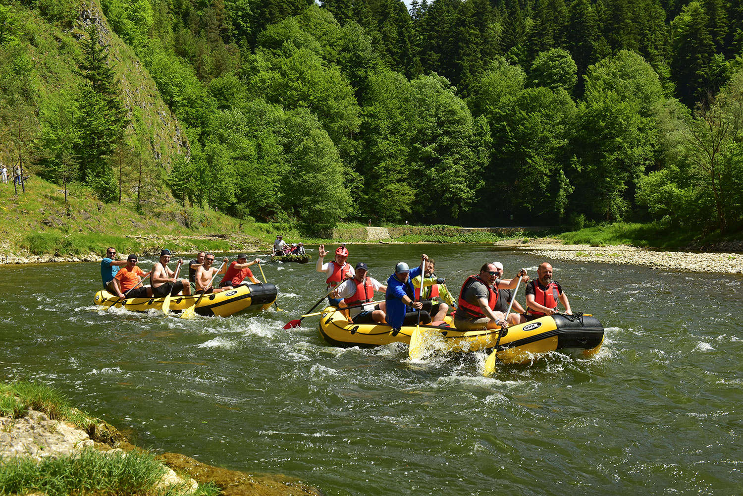 vodná turistka Pieniny