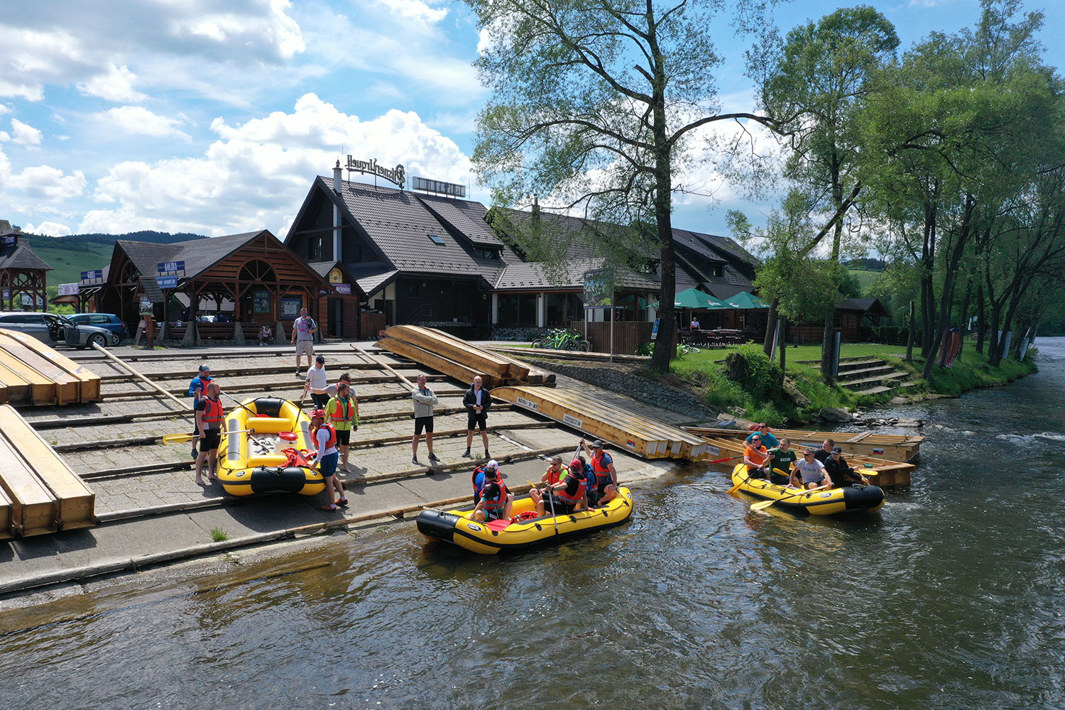 vodná turistka Pieniny