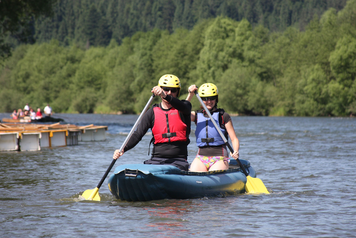 vodná turistka Pieniny